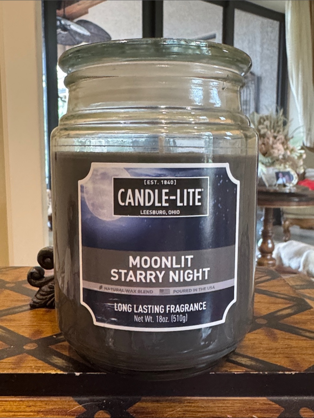 Candle-Lite Moonlit Starry Night Jar Candle